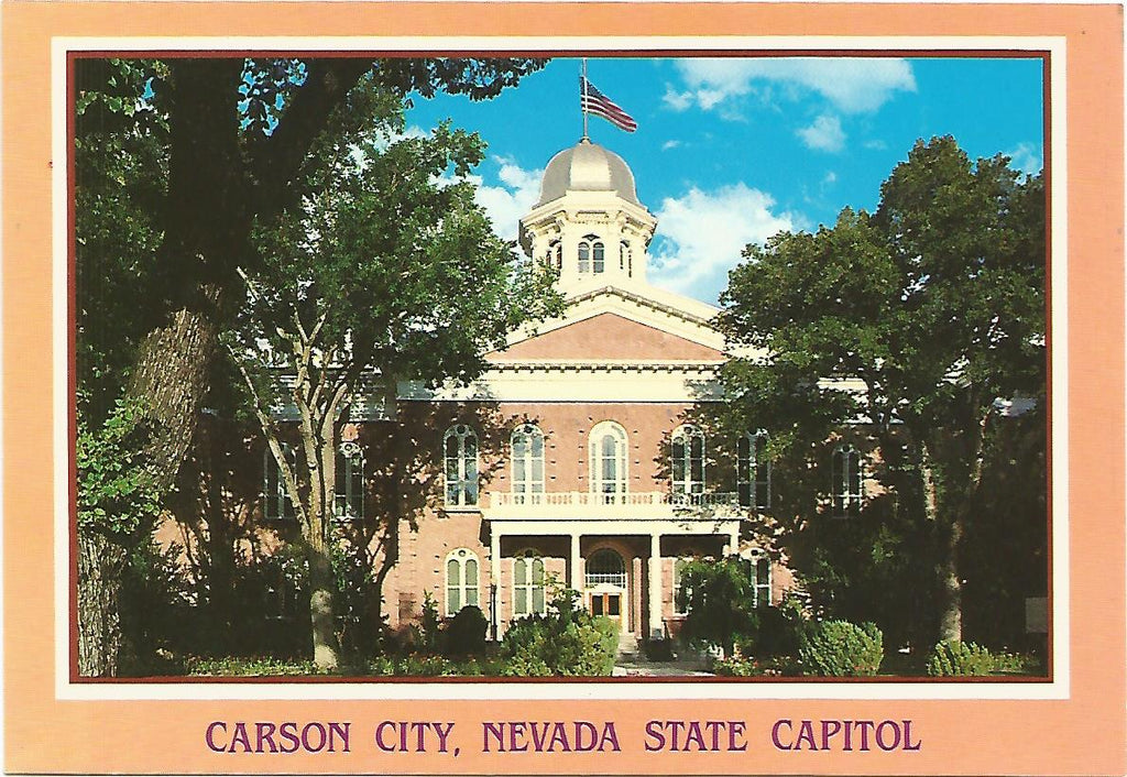 USA - Nevada - Carson City - Capitol Building Postcard