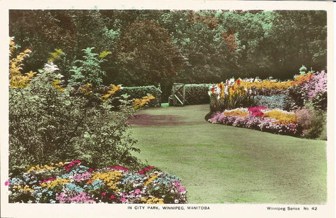 Canada - Manitoba - Winnipeg - City Park Postcard