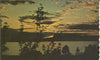 Canada - British Columbia - Fraser Valley - Lake Sunset Postcard