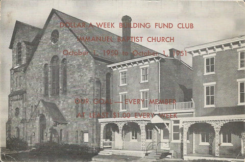 Immanuel Baptist Church Postcard