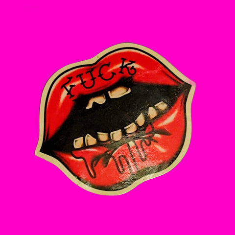 Fuck Lips Sticker