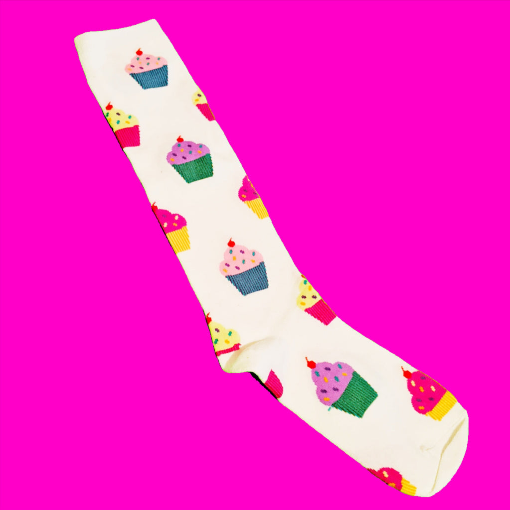 Cupcake Knee Socks