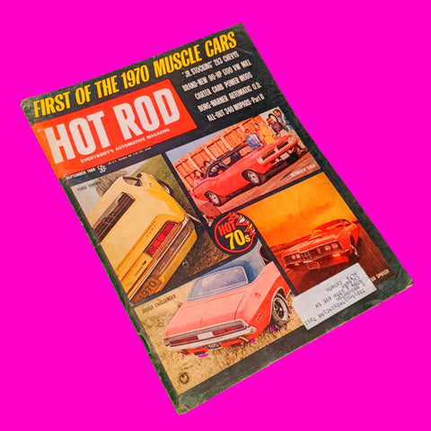 Hot Rod Magazine - September 1969
