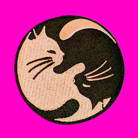Cat Yin & Yang Patch