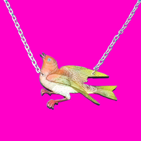 Bold Sparrow Necklace