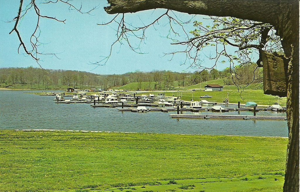 USA - Ohio - Cambridge - Salt Fork State Park Marina Postcard